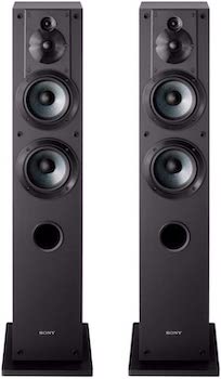 Budget floor hot sale standing speakers